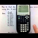 Statistics – Ti 83 Exponential Regression
