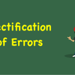 Financial Accounting – Rectification of Errors