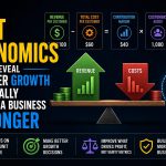 📊 How Unit Economics Reveal Whether Growth Is Actually Making a Business Stronger