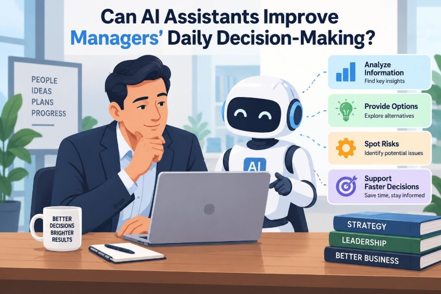 🤖 Can AI Assistants Improve Managers’ Daily Decision-Making?