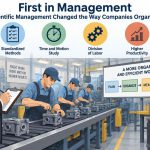 📊 First in Management: How Scientific Management Changed the Way Companies Organize Work