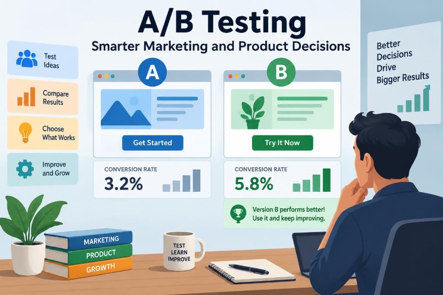 🧪 How Businesses Use A/B Testing to Make Better Marketing and Product Decisions