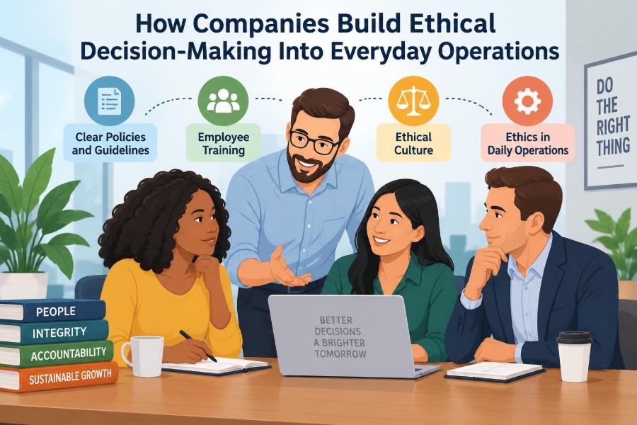 ⚖️ How Companies Build Ethical Decision-Making Into Everyday Operations