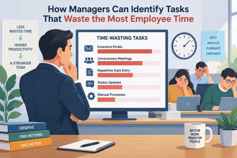 ⏱️ How Managers Can Identify Tasks That Waste the Most Employee Time
