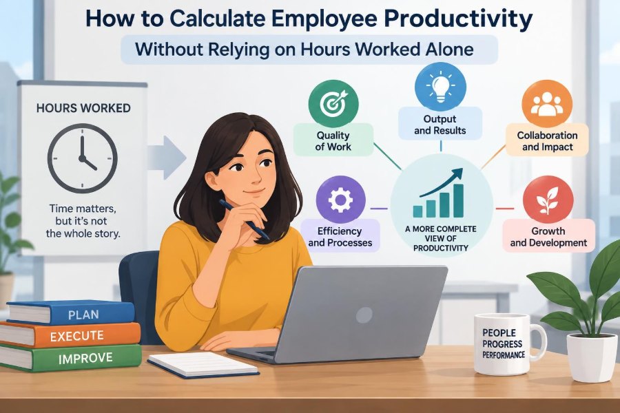 📊 How to Calculate Employee Productivity Without Relying on Hours Worked Alone