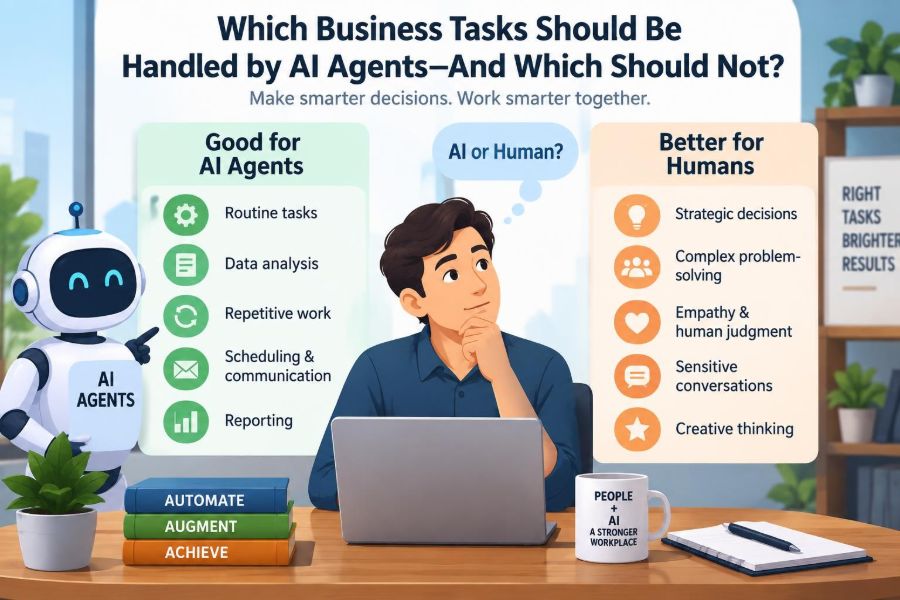 🤖 How to Decide Which Business Tasks Should Be Handed to AI Agents—and Which Should Not