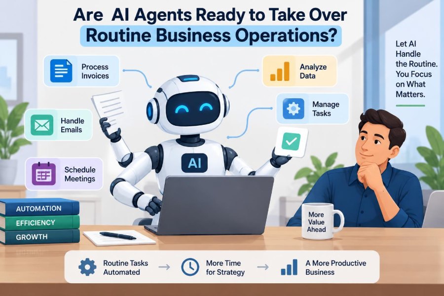 📊 Are AI Agents Ready to Take Over Routine Business Operations?