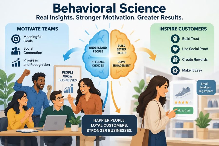 📊 Discoveries in Behavioral Science That Changed How Businesses Motivate Teams and Customers