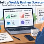 📊 DIY: Build a Weekly Business Scorecard for Revenue, Expenses, Leads, and Productivity