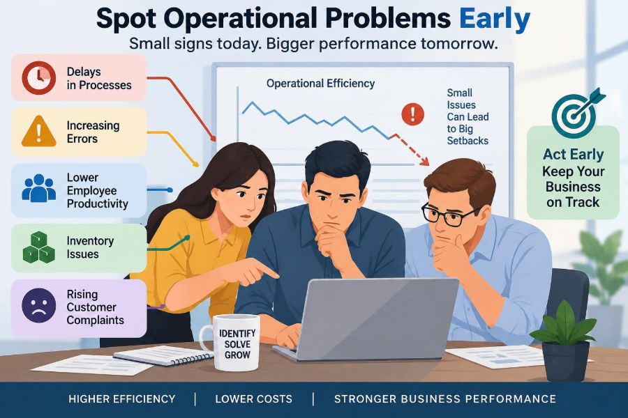 📊 Early Signs of Operational Problems Before They Start Hurting Business Performance