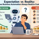📊 Expectation vs Reality: Does Business Automation Always Reduce Costs?