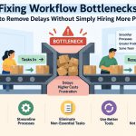 📊 Fixing Workflow Bottlenecks: How to Remove Delays Without Simply Hiring More People