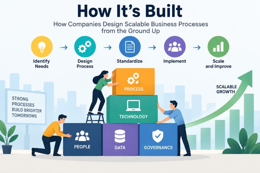 π How Itβs Built: How Companies Design Scalable Business Processes from the Ground Up
