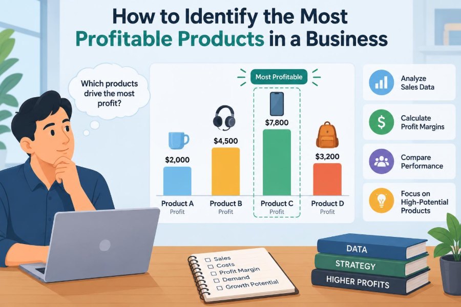 📊 How to Identify the Most Profitable Products in a Business