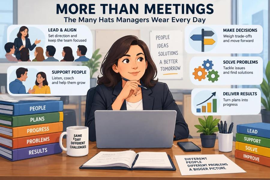π What Managers Actually Do All Dayβand Why Good Management Is Harder Than It Looks
